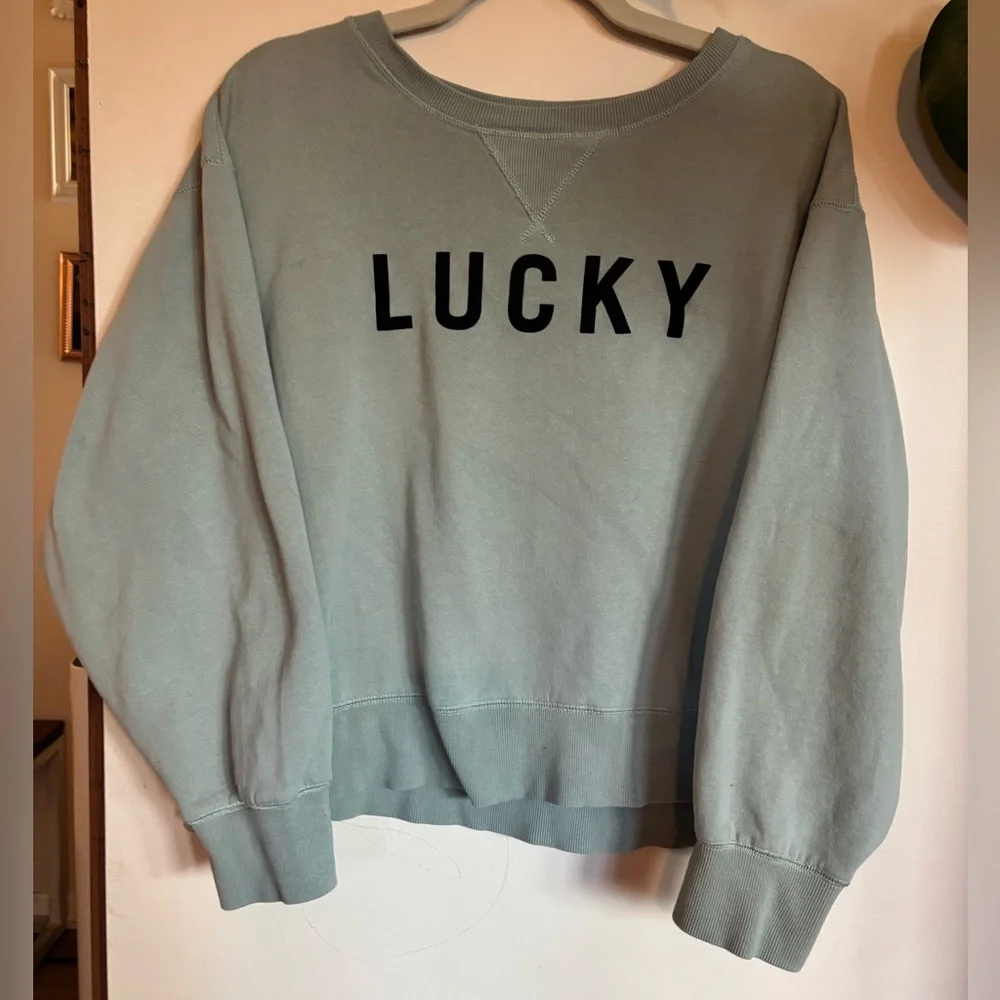 Lucky Brand Crew Neck Sweater - Picture 1 of 4